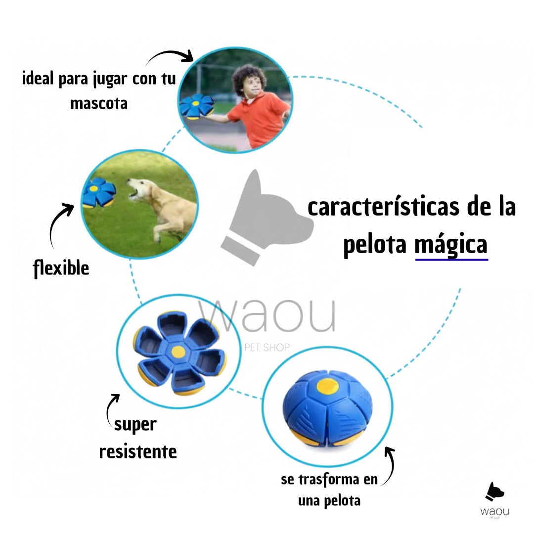 Pelota OVNI Deformable Interactiva